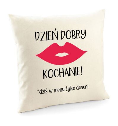 Poduszka Dzień Dobry Kochanie