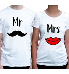 Koszulki dla pary Mrs Mr