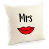 Poduszki dla pary na walentynki z nadrukiem Mr Mrs