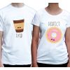 Koszulki dla pary Kawa i Pączek Coffee Donut
