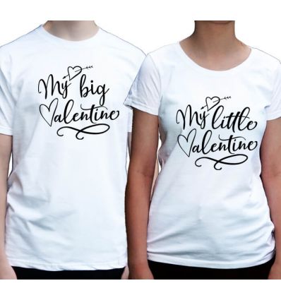 Koszulki dla par walentynkowe My Little Big Valentine