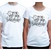 Koszulki dla pary You are my sunshine