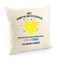 Poduszka Mój pomysł na szczęście