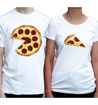 Koszulki dla pary Pizza dla niej dla niego