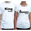Koszulki dla pary personalizowane King Queen