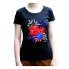 Koszulka kwiaty Red and Blue