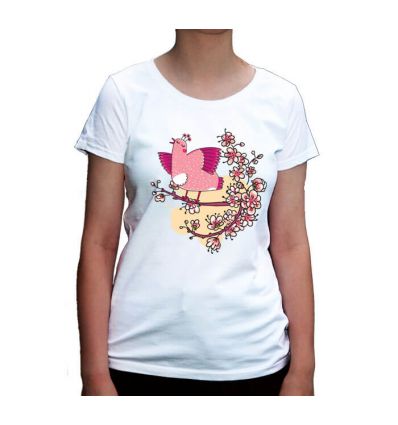 Koszulka kwiaty wiśni