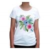 Koszulka kwiaty tropików