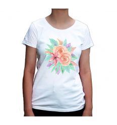 Koszulka pastelowe kwiaty