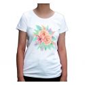 Koszulka pastelowe kwiaty