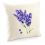 Poduszka wiosenna z kwiatami lawendy