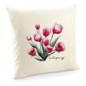 Poduszka wiosenna z kwiatami Tulipany