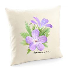 Poduszka z kwiatami Geranium