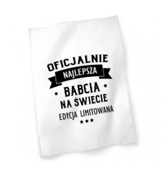 Ścierka kuchenna Oficjalnie najlepsza babcia