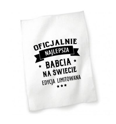 Ścierka kuchenna Oficjalnie najlepsza babcia