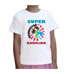 Koszulka Super Dziewczyna z imieniem