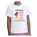 Śmieszna koszulka na dzień dziewczyn