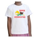 Koszulka na dzień dziewczyn Super Dziewczyna