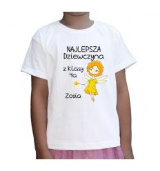 Koszulka z imieniem dla dziewczyn z klasy