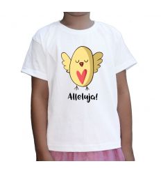 Koszulka wielkanocna Kurczaczek z serduszkiem