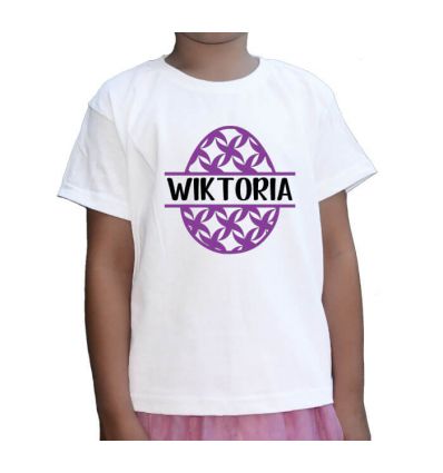 Koszulka dziecięca wielkanocna z imieniem