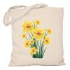 Torba z kwiatami narcyzami żonkilami
