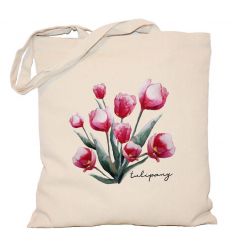 Torba wiosenna z kwiatami Tulipany