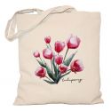 Torba wiosenna z kwiatami Tulipany
