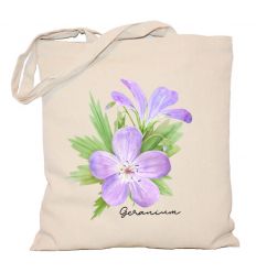 Torba z kwiatami Geranium