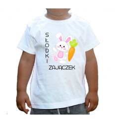 Koszulka wielkanocna Słodki zajączek