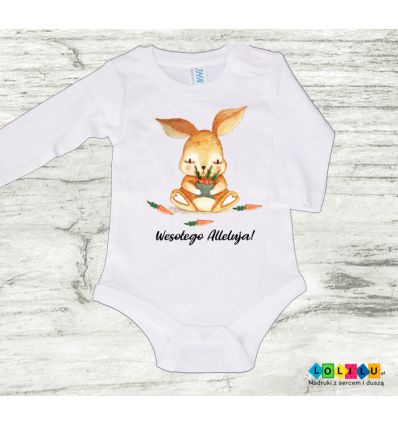 Body wielkanocne z zającem i marchewkami