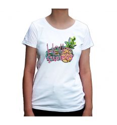 Koszulka wakacyjna Hello Summer pineapple