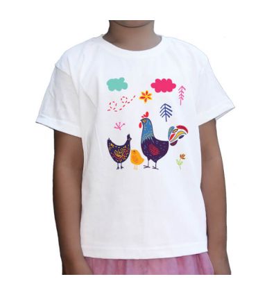 Koszulka wielkanocna kurki