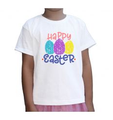 Koszulka wielkanocna dla dziecka Happy Easter