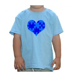 Koszulka Autyzm serce