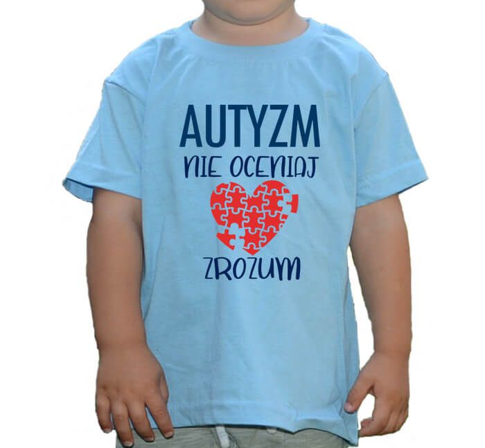 Koszulka dla dzieci Autyzm koszulka Autyzm