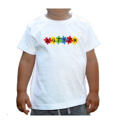 Koszulka z puzzlami Autyzm
