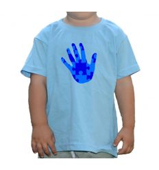 Koszulka Autyzm dłoń z puzzli