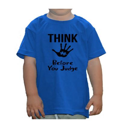 Koszulka Think before you judge
