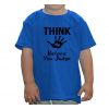 Koszulka Think before you judge