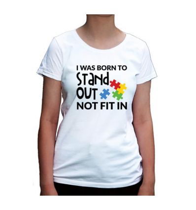 Koszulka damska na temat Autyzmu
