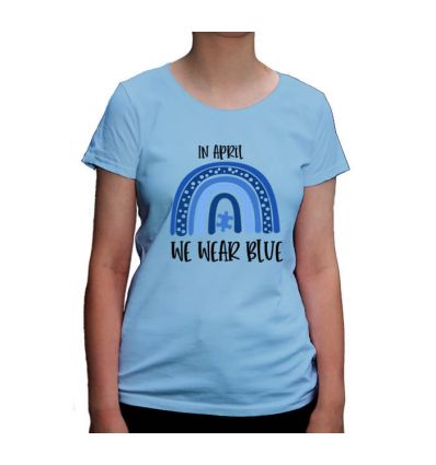 Koszulka Autyzm W kwietniu ubieramy się na niebiesko