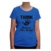 Koszulka Think before you judge