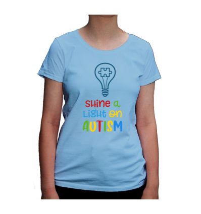 Koszulka Shine a light on autism