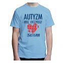 Koszulka męska Autyzm Nie Oceniaj Zrozum