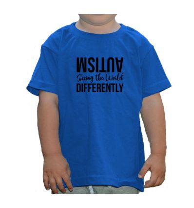 Koszulka Autism seeing the word differently