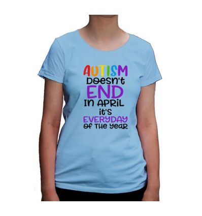 Koszulka Autism doesn't end in april