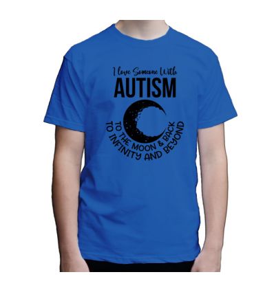 Koszulka Kocham kogoś z autyzmem