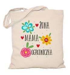 Torba żona mama ogrodniczka