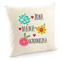Poduszka żona mama ogrodniczka